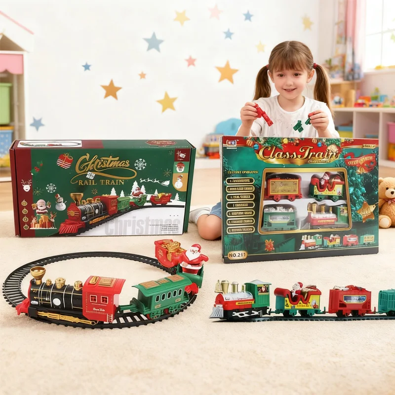 2026 Новый рождественский реалистичный набор электропоездов, легко собирается и безопасный для детей, подарок и вечеринка, украшение для рождественской елки дома
2026 Новый рождественский реалистичный набор электропоездов, легко собирается и безопасный для детей, подарок и вечеринка, украшение для рождественской елки дома