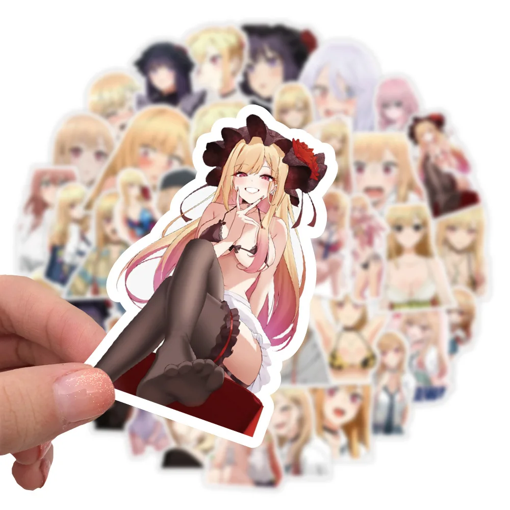 10/50PCS Anime My Dress-Up Darling Cartoon Graffiti Stickers Sexy Cute Kitagawa Marin Decal Toy Stickers DIY Desk Tablets Bike
10/50PCS Anime My Dress-Up Darling Cartoon Graffiti Stickers Sexy Cute Kitagawa Marin Decal Toy Stickers DIY Desk Tablets Bike