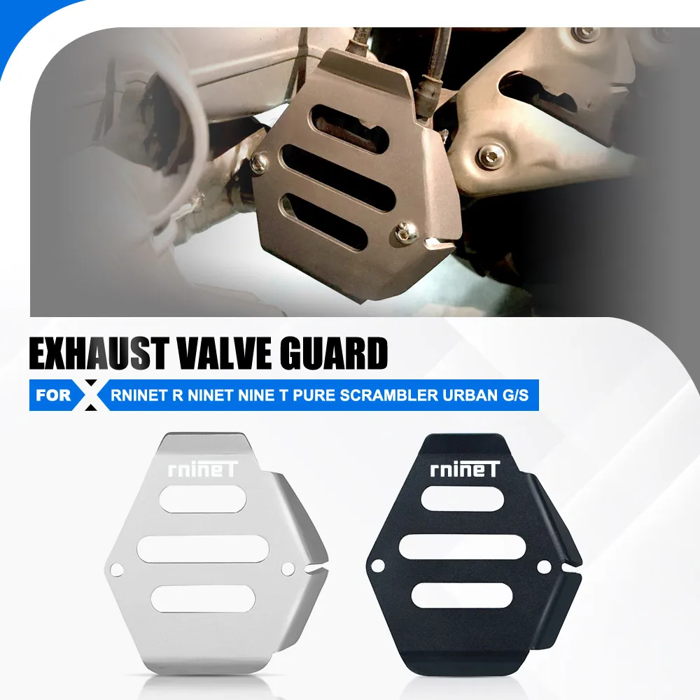 FOR BMW RnineT R nineT Nine T Pure Scrambler Urban G/S Exhaust Flap Cover Protector pipe valve Guard R1200GS R1200R R 1200 GS