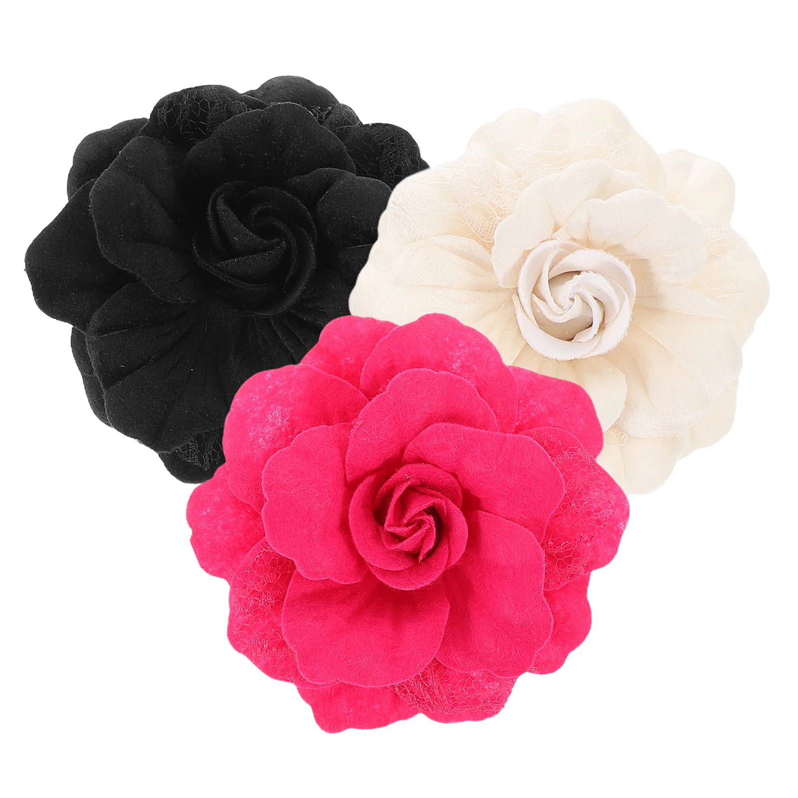 3 Pcs Dual-purpose Brooch Hair Flower Clips for Women Corsage Suit Wedding Brooches Sweater Elegant Pin
3 Pcs Dual-purpose Brooch Hair Flower Clips for Women Corsage Suit Wedding Brooches Sweater Elegant Pin