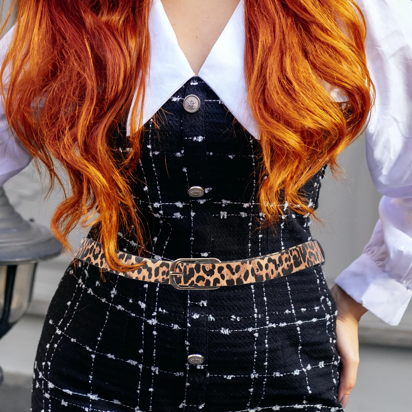 Leopard Belt Ladies' Accessories Animal Print Elastic Waist Embroidered Dress High
Leopard Belt Ladies' Accessories Animal Print Elastic Waist Embroidered Dress High