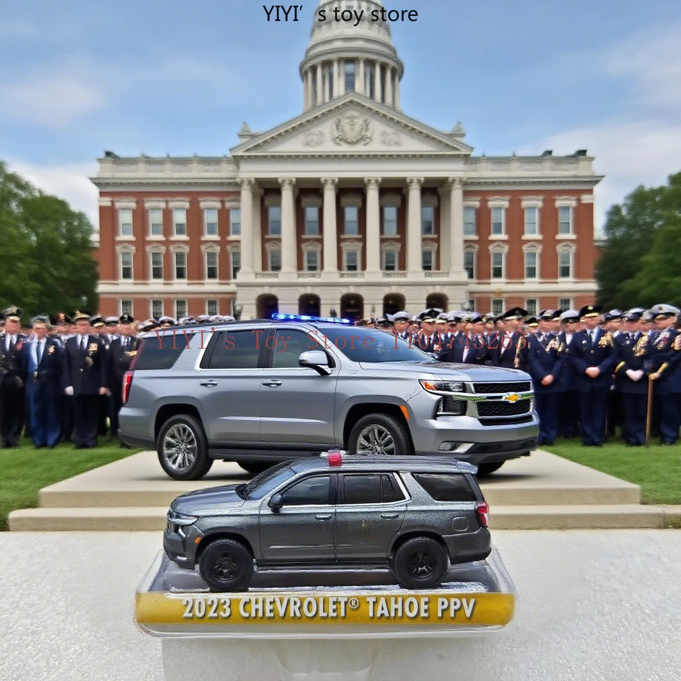 Greenlight 1:64 2023 Chevrolet's TAHOE PPV Police Alloy Car Model Static Collection Decorated Holiday Gifts Toys A1
Greenlight 1:64 2023 Chevrolet's TAHOE PPV Police Alloy Car Model Static Collection Decorated Holiday Gifts Toys A1