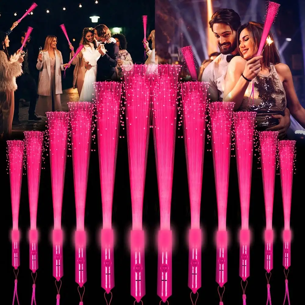 36pcs/48pcs Set LED Pink/White/Red Fiber Optic Lightstick - Party Supplies For Singles, Wedding Glow Party Favors, Suitable For
36pcs/48pcs Set LED Pink/White/Red Fiber Optic Lightstick - Party Supplies For Singles, Wedding Glow Party Favors, Suitable For