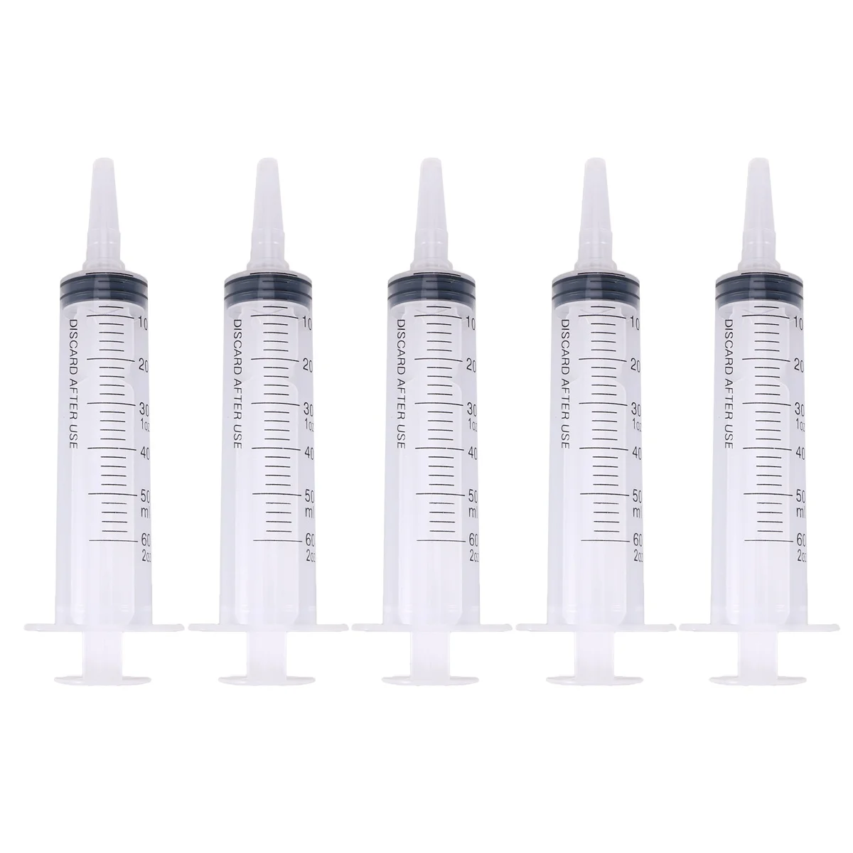 25pcs 60Ml Plastic Needle-Free Injector For Measuring Dispensing Fluids Nutrients Garden Watering Lab Teaching Tools
25pcs 60Ml Plastic Needle-Free Injector For Measuring Dispensing Fluids Nutrients Garden Watering Lab Teaching Tools