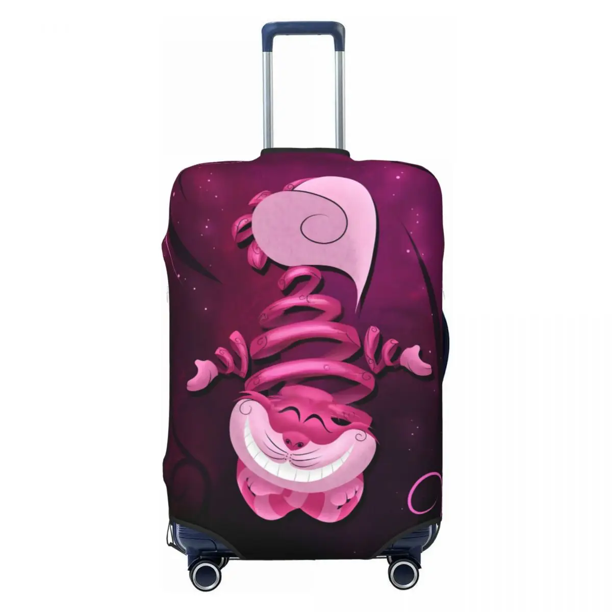 Custom Cheshire Cat Luggage Cover Protector Funny Cartoon Animal Travel Suitcase Covers for 18-32 Inch
Custom Cheshire Cat Luggage Cover Protector Funny Cartoon Animal Travel Suitcase Covers for 18-32 Inch