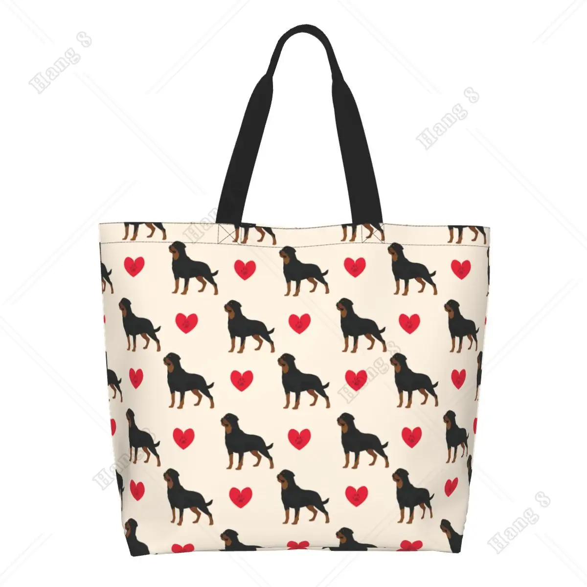 Сумка для покупок Love Dogs, большая сумка с принтом для женщин, многоразовая большая сумка, модная сумка с принтом, один размер
Сумка для покупок Love Dogs, большая сумка с принтом для женщин, многоразовая большая сумка, модная сумка с принтом, один размер