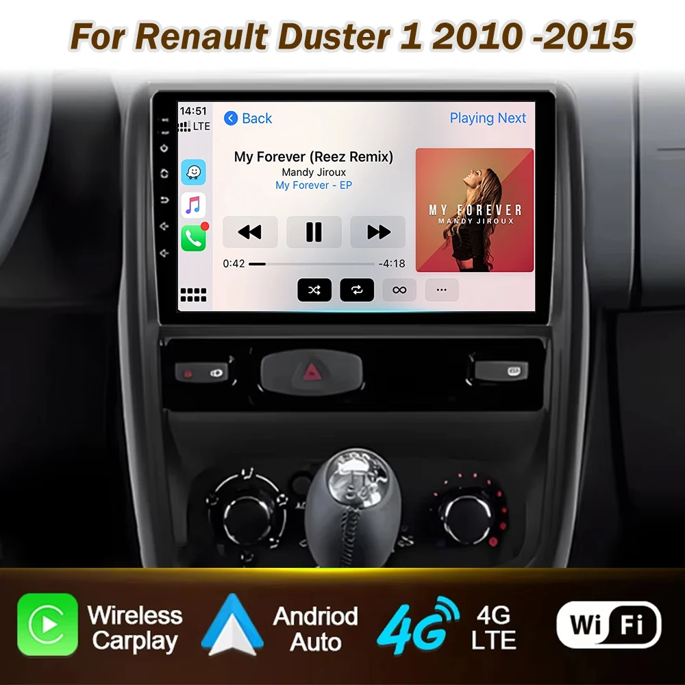 Car Radio Android For Renault Duster 1 2010- 2015 Carplay Multimidia Player Car Intelligent Systems Navigation 5G WIF Screen DVD
Car Radio Android For Renault Duster 1 2010- 2015 Carplay Multimidia Player Car Intelligent Systems Navigation 5G WIF Screen DVD