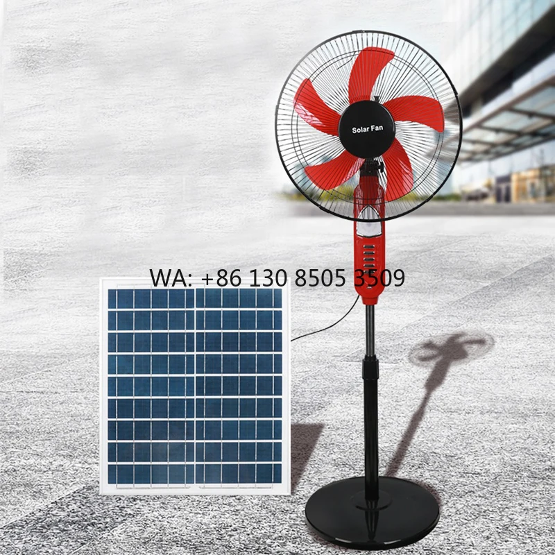 Portable Rechargeable Solar Powered Stand Fan 16 Inch Solar Panel Charging Floor Standing Fan
Portable Rechargeable Solar Powered Stand Fan 16 Inch Solar Panel Charging Floor Standing Fan