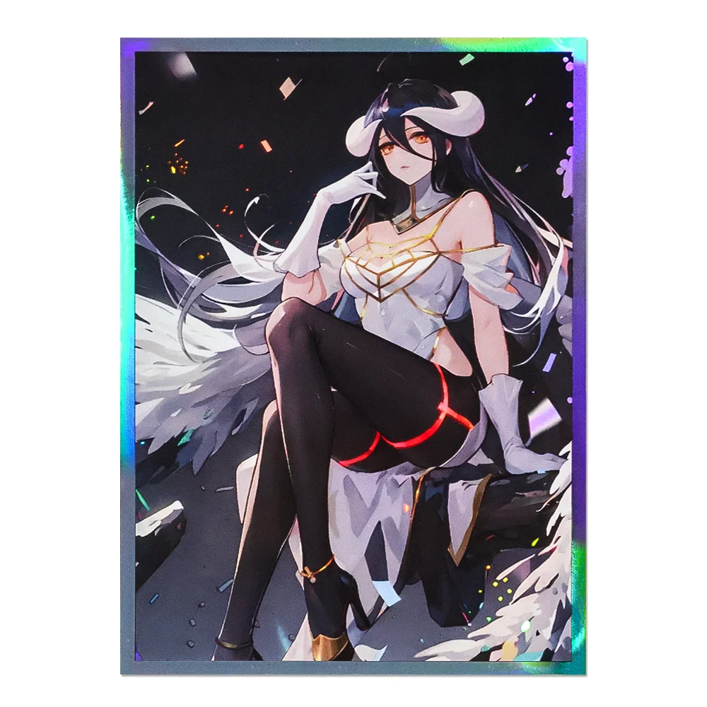 60PCS 67×92mm Holographic Anime Card Sleeves for MGT Top Loading Board Game Card Protector Compatible with TCG/PTCG
60PCS 67×92mm Holographic Anime Card Sleeves for MGT Top Loading Board Game Card Protector Compatible with TCG/PTCG