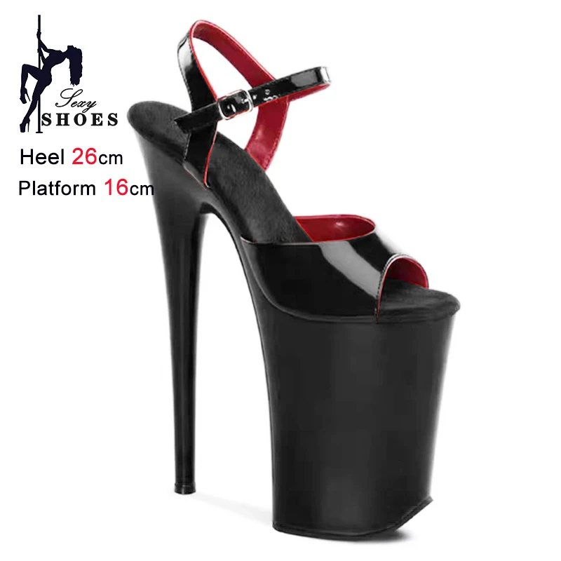 Женские туфли с открытым носком, 10-дюймовые (26 см) фетиш-сандалии на тонком каблуке, платформе, для выступлений, модельные, на высоком каблуке
Женские туфли с открытым носком, 10-дюймовые (26 см) фетиш-сандалии на тонком каблуке, платформе, для выступлений, модельные, на высоком каблуке