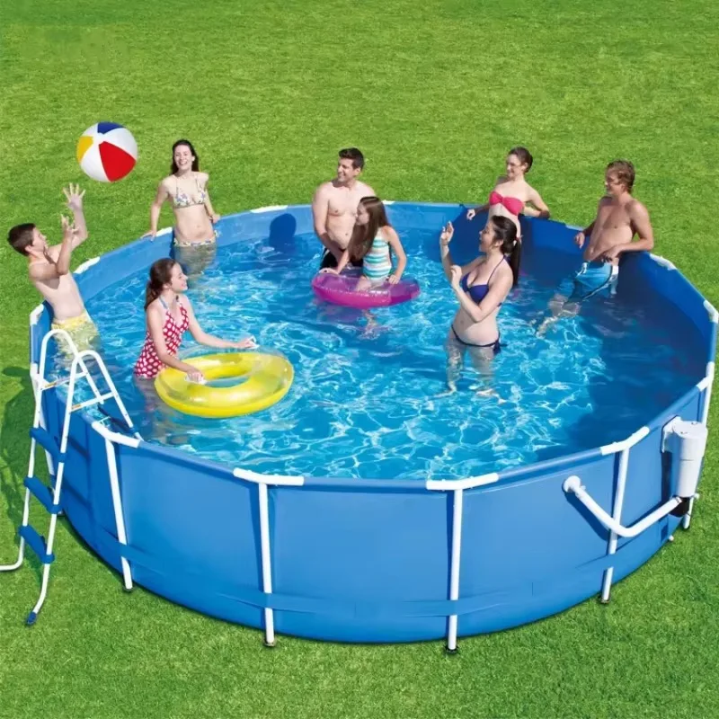 Reinforced PVC Inflatable Outdoor Above Ground Swimming Pool for All People's Use
Reinforced PVC Inflatable Outdoor Above Ground Swimming Pool for All People's Use