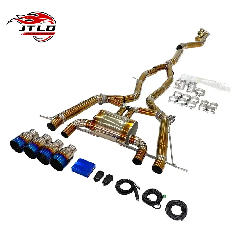 Performance Valved Exhaust Valvetronic Catback System for BMW 2021-2022 M3 M4 G80 G82 Titanium Alloy Exhaust With Bracket
Performance Valved Exhaust Valvetronic Catback System for BMW 2021-2022 M3 M4 G80 G82 Titanium Alloy Exhaust With Bracket