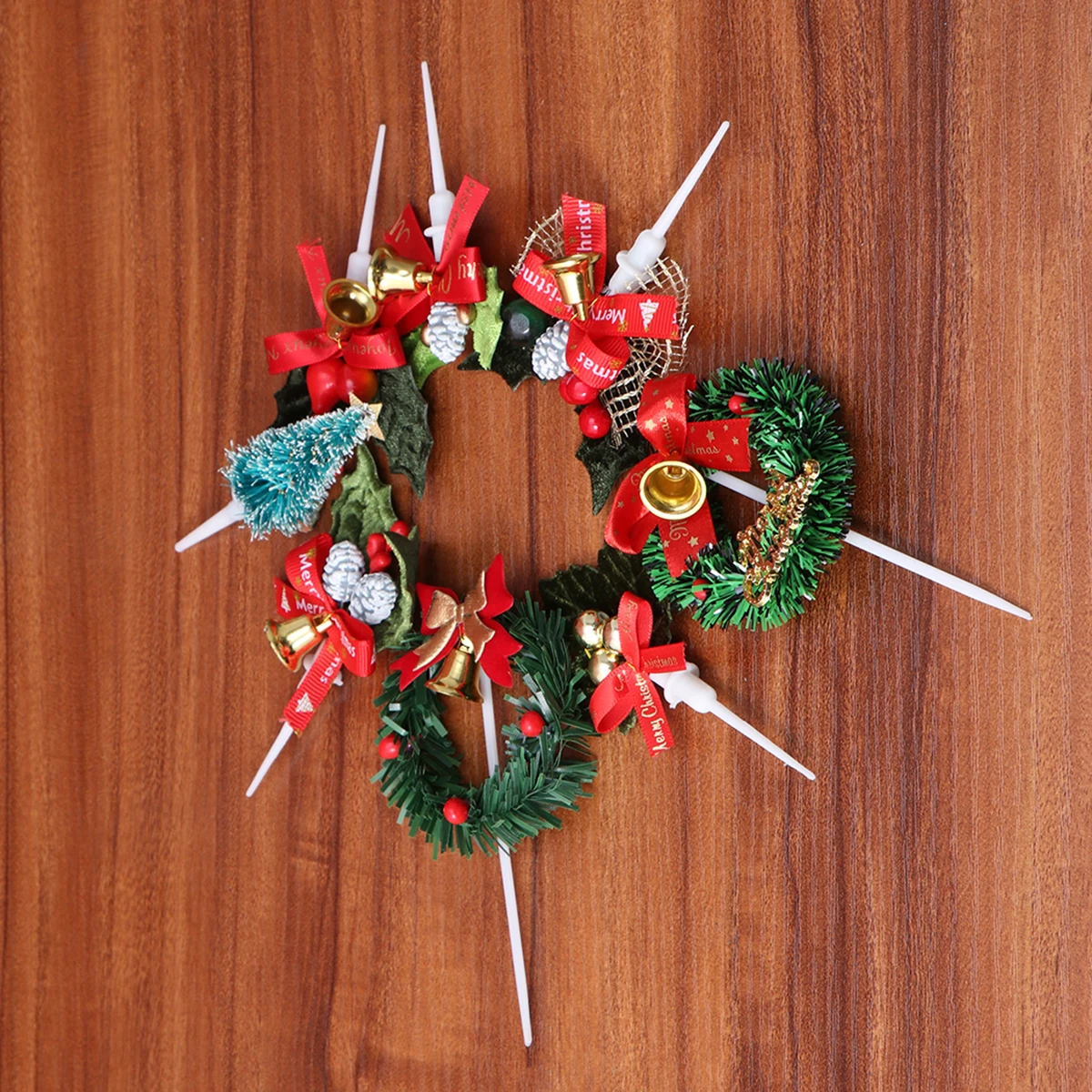 8Pcs Christmas Cake Picks Colorful Xmas Themed Cake Decoration Cupcake Toppers Party Food Picks Birthday Festival Supplies
8Pcs Christmas Cake Picks Colorful Xmas Themed Cake Decoration Cupcake Toppers Party Food Picks Birthday Festival Supplies