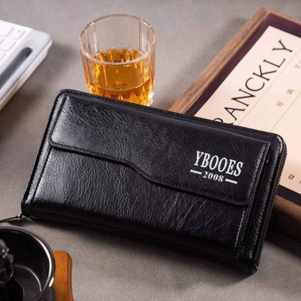 New Zipper Long Wallet Large Capacity Double Layer Phone Bag PU Multi Card Handbag Men
New Zipper Long Wallet Large Capacity Double Layer Phone Bag PU Multi Card Handbag Men