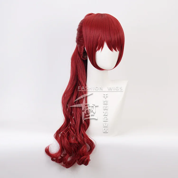 Princess Megara Cosplay Wig Meg Wig Long Clip Ponytail Dark Wine Red Heat Resistant Synthetic Hair Anime Wigs
Princess Megara Cosplay Wig Meg Wig Long Clip Ponytail Dark Wine Red Heat Resistant Synthetic Hair Anime Wigs