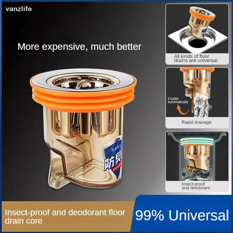 Vanzlife Ванная комната, защита от насекомых, защита от запаха, универсальный дезодорант, сливной сердечник для пола, предотвращающий запах, защита трафарета для канализации
Vanzlife Ванная комната, защита от насекомых, защита от запаха, универсальный дезодорант, сливной сердечник для пола, предотвращающий запах, защита трафарета для канализации