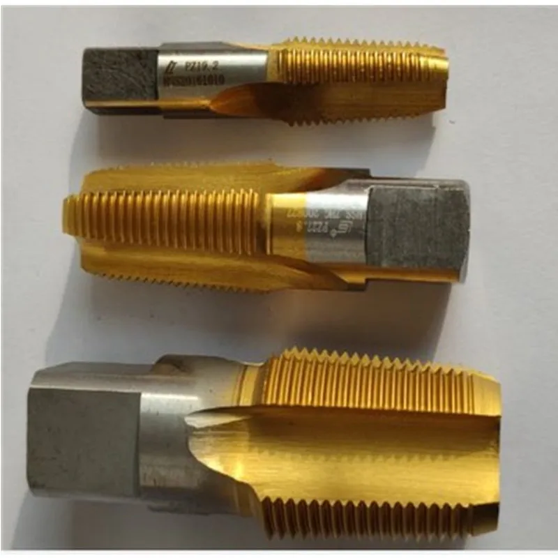 PZ19.2 PZ27.8 PZ39 PZ56 Gas Cylinder Thread Taps Tool Cylinder Cone Thread CNC Tapping Tool Titanium Plated Taper Pipe Tap
PZ19.2 PZ27.8 PZ39 PZ56 Gas Cylinder Thread Taps Tool Cylinder Cone Thread CNC Tapping Tool Titanium Plated Taper Pipe Tap
