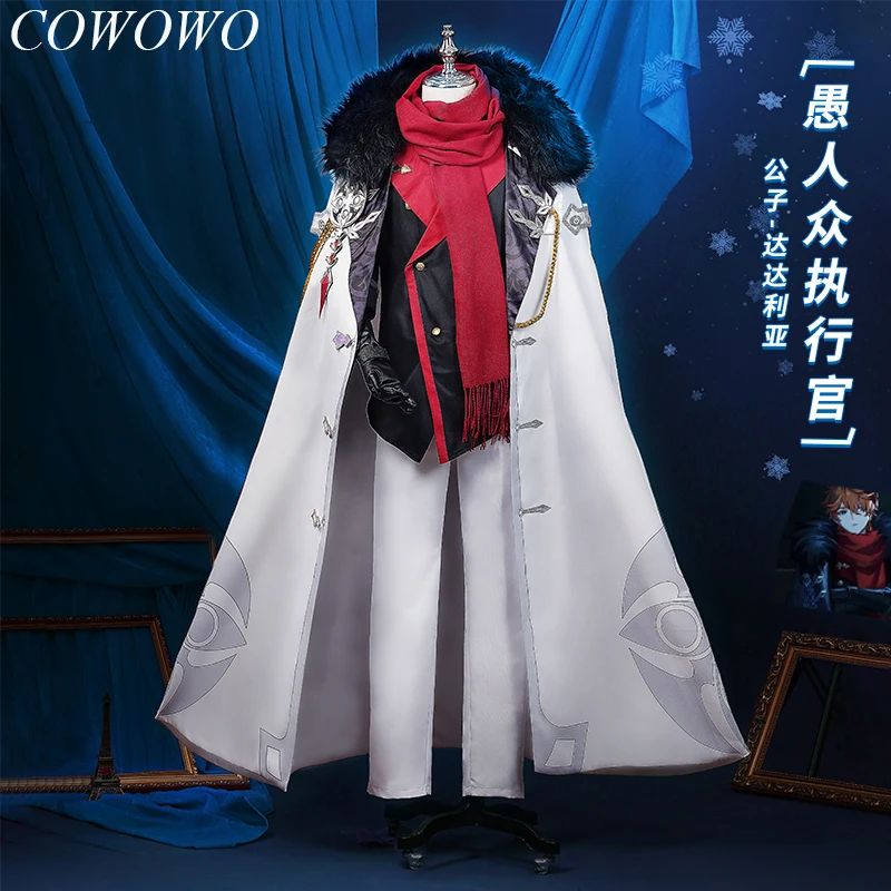 COWOWO Anime! Genshin Impact Fatui Tartaglia Game Suit Handsome Uniform Cosplay Costume Halloween Party Role Play Outfit Men
COWOWO Anime! Genshin Impact Fatui Tartaglia Game Suit Handsome Uniform Cosplay Costume Halloween Party Role Play Outfit Men