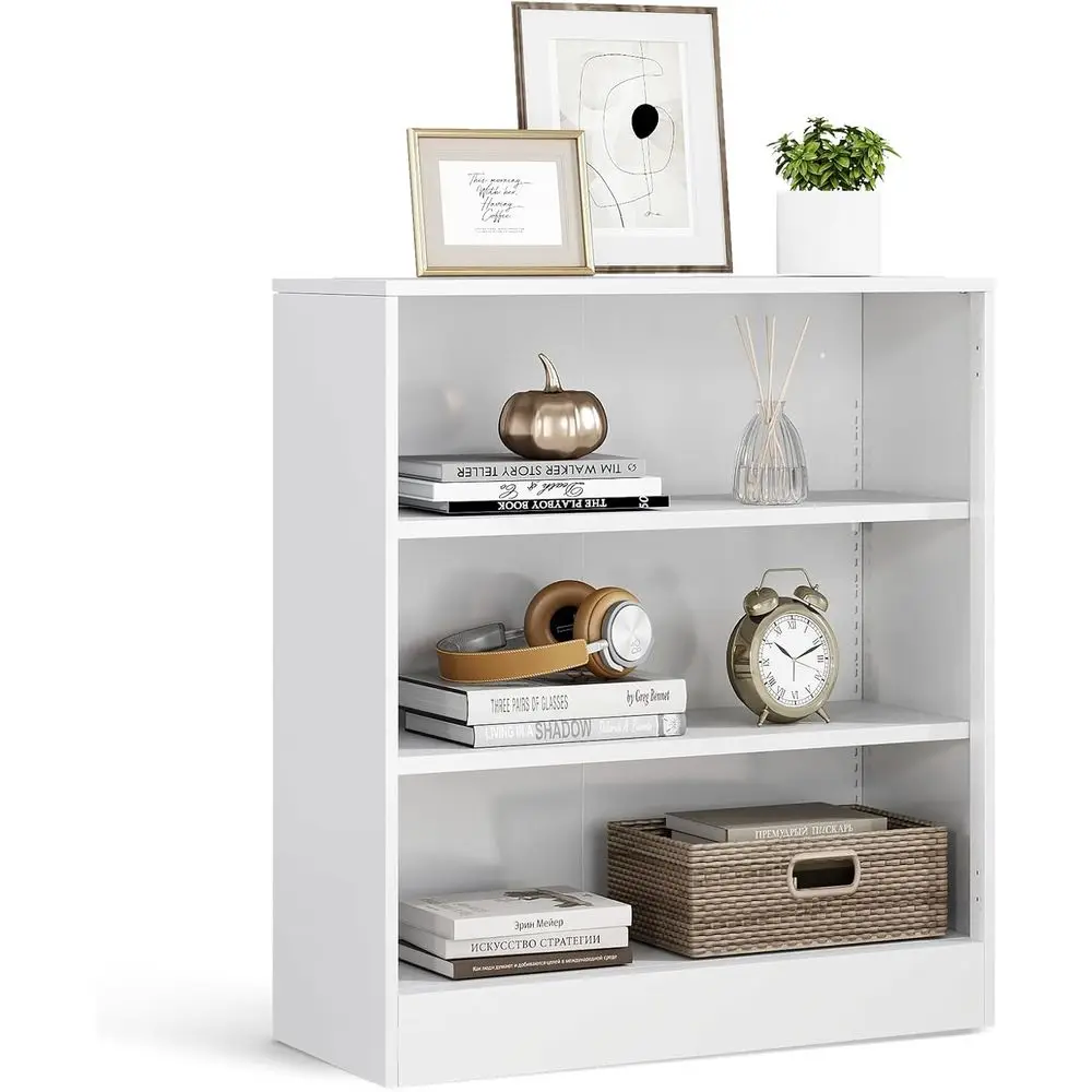 3-Tier White Metal Storage Cabinet with Shelves, Compact Display Bookshelf for Home, Office, or Classroom
3-Tier White Metal Storage Cabinet with Shelves, Compact Display Bookshelf for Home, Office, or Classroom