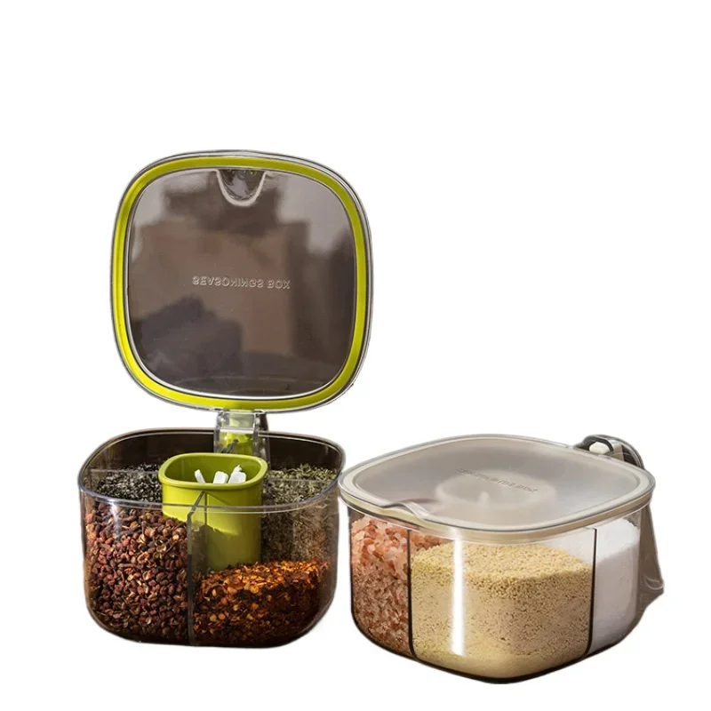 *Seasoning box integrated multi grid household kitchen seasoning combination set, MSG seasoning sub packaging
*Seasoning box integrated multi grid household kitchen seasoning combination set, MSG seasoning sub packaging