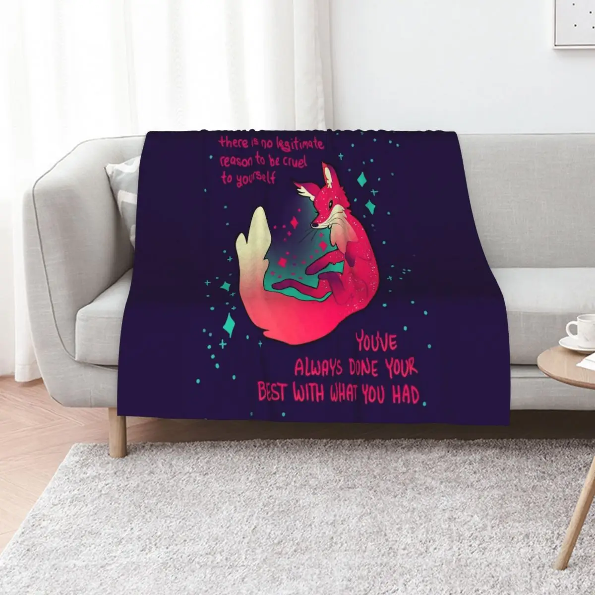 There is no legitimate reason to be cruel to yourself Space Fox Throw Blanket For Sofa Thin decorative Soft Beds Blankets
There is no legitimate reason to be cruel to yourself Space Fox Throw Blanket For Sofa Thin decorative Soft Beds Blankets
