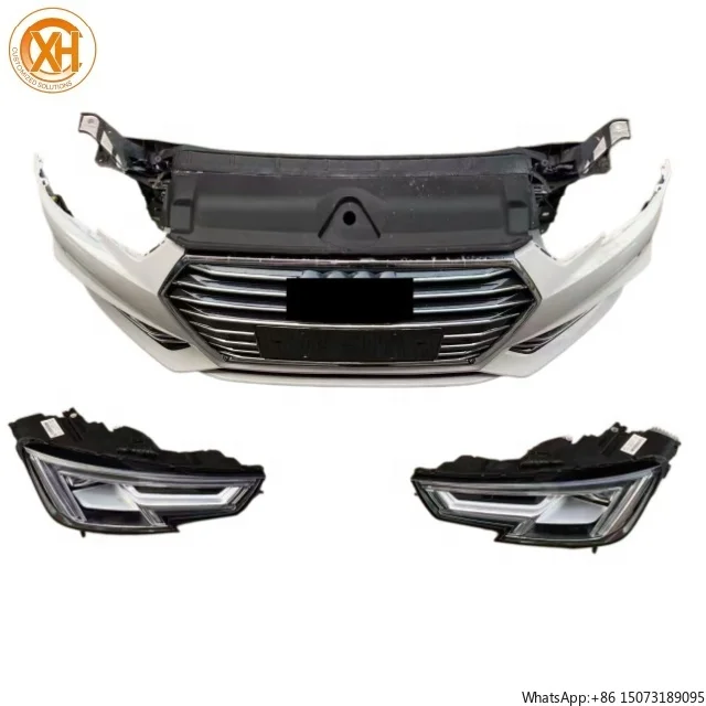 A4L A6L A8L A3 2017-2019 Front Nose Kit With Front Bumper Grille Headlight Radiator Cooling Fan Door Hood Complete Assembly
A4L A6L A8L A3 2017-2019 Front Nose Kit With Front Bumper Grille Headlight Radiator Cooling Fan Door Hood Complete Assembly