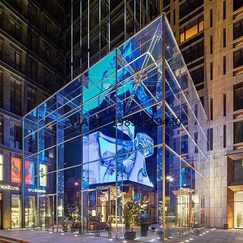 Настраиваемая стеклянная пленка P10.4, прозрачный светодиодный экран, окно высокой четкости, светодиодная реклама для торговых центров и розничных магазинов
Настраиваемая стеклянная пленка P10.4, прозрачный светодиодный экран, окно высокой четкости, светодиодная реклама для торговых центров и розничных магазинов