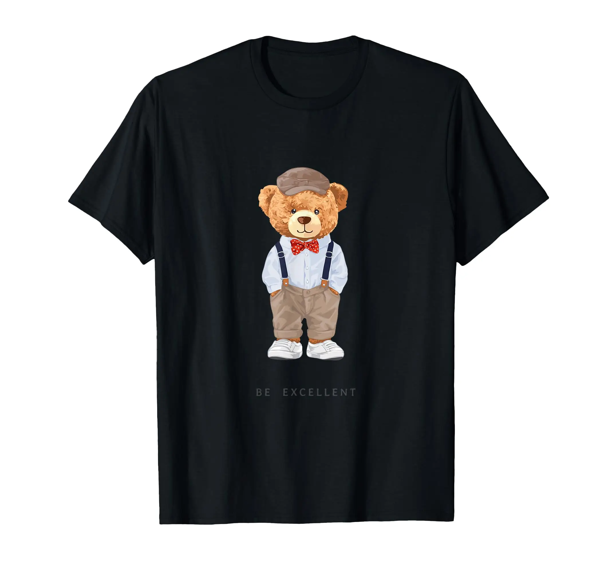 Hot-Selling Cool Teddy Bear Illustration Graphic Designs T-Shirt Summer Shirt Leisure Cotton O-Neck Tee Unisex
Hot-Selling Cool Teddy Bear Illustration Graphic Designs T-Shirt Summer Shirt Leisure Cotton O-Neck Tee Unisex