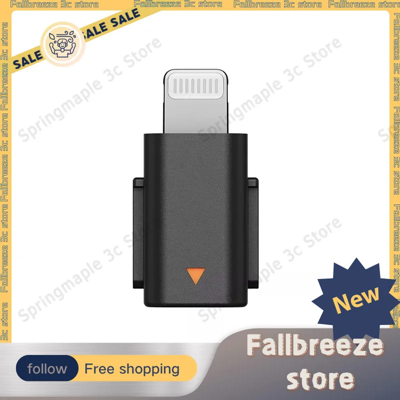 For Dji Mic Mini Mobile Connector Type-C/Lightning Wireless Audio Adapter Suitable For Iphone/Android For Microphone Accessorys
For Dji Mic Mini Mobile Connector Type-C/Lightning Wireless Audio Adapter Suitable For Iphone/Android For Microphone Accessorys