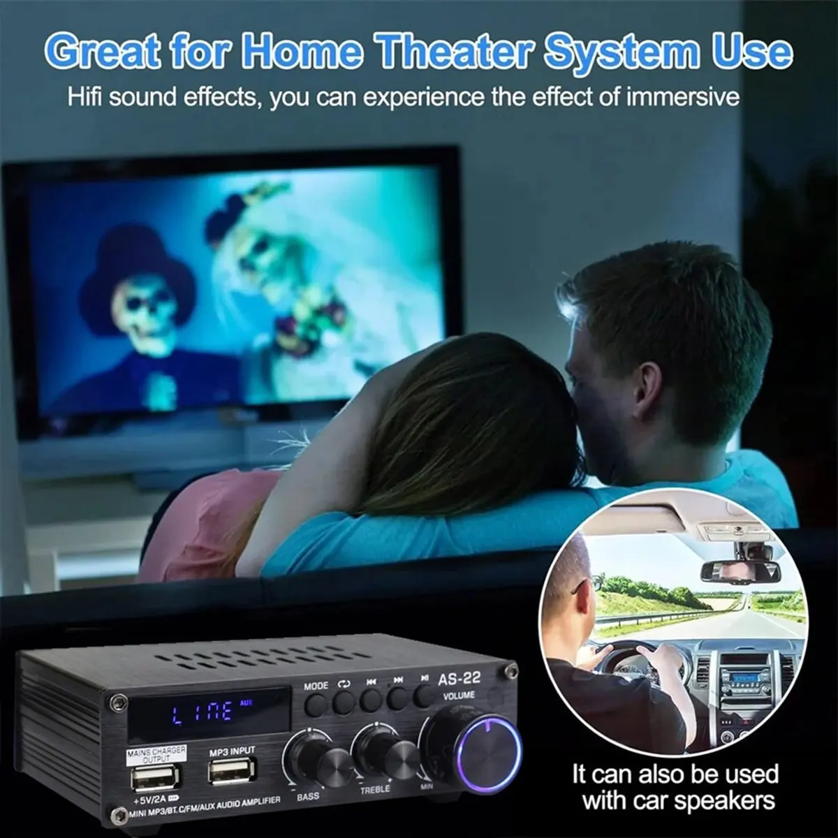 *Great AS22 HiFi цифровой усилитель 30Wx2 2,0-канальный цифровой Bluetooth усилитель аудио усилитель приемник для автомобиля дома вилка европейского стандарта
*Great AS22 HiFi цифровой усилитель 30Wx2 2,0-канальный цифровой Bluetooth усилитель аудио усилитель приемник для автомобиля дома вилка европейского стандарта