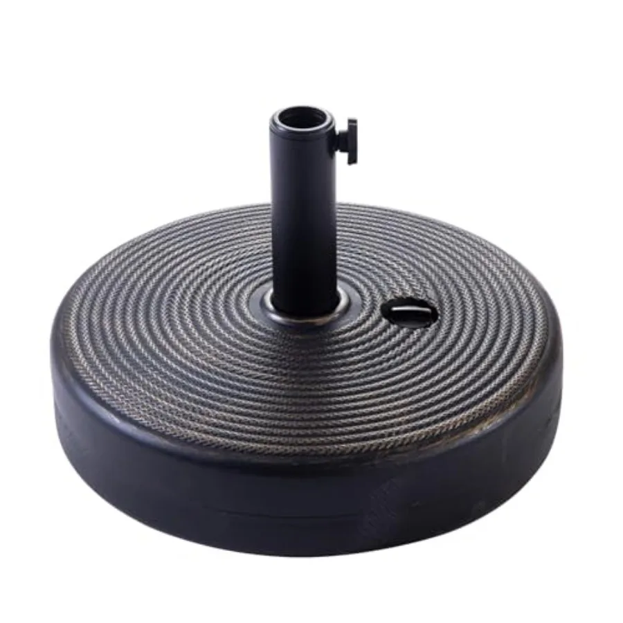 60 lb Heavy Duty Water Fillable Base Stand Weight for Patio Outdoor Market Table Umbrella
60 lb Heavy Duty Water Fillable Base Stand Weight for Patio Outdoor Market Table Umbrella