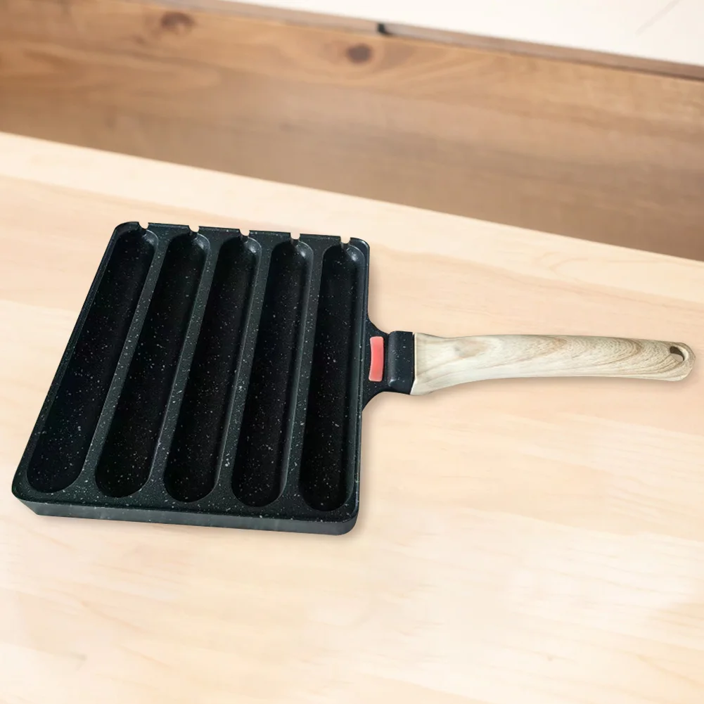 5 Grids Pre-Seasoned Grilled Sausage Pot Sausage Pan Square Grill Pan Hot Dog Baking Steaming Tool for Outdoor Kitchen Breakfast
5 Grids Pre-Seasoned Grilled Sausage Pot Sausage Pan Square Grill Pan Hot Dog Baking Steaming Tool for Outdoor Kitchen Breakfast