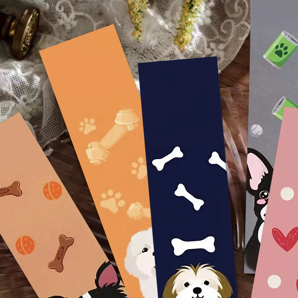 30PCS Cartoon Puppy Bookmarks Minimalist Animal Decoration Student Reading Books Labeling Paper Cards Books Diary DIY Bookmarks
30PCS Cartoon Puppy Bookmarks Minimalist Animal Decoration Student Reading Books Labeling Paper Cards Books Diary DIY Bookmarks