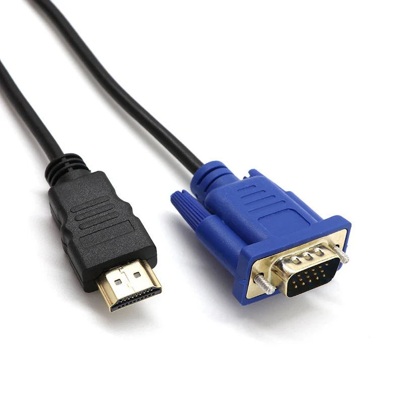 New VGA To HDMI-15 Pin Video Cable Converter Adapter Full HD 1080P Converter Adapter Cable Computer Replacement Accessory
New VGA To HDMI-15 Pin Video Cable Converter Adapter Full HD 1080P Converter Adapter Cable Computer Replacement Accessory