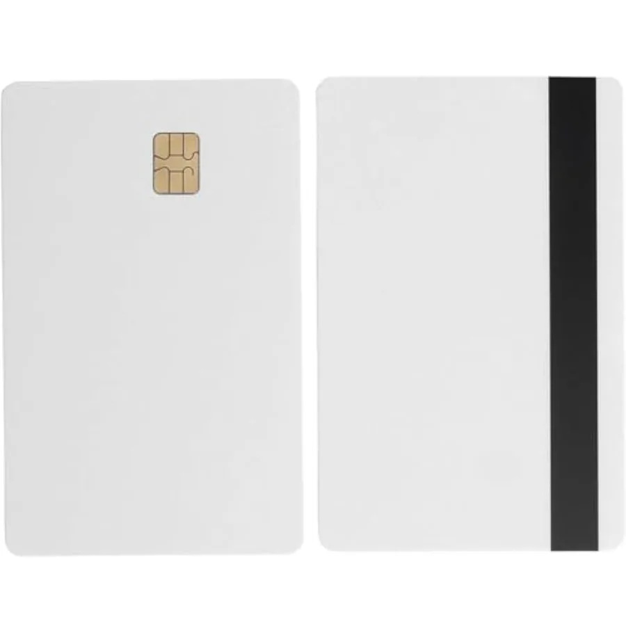 SLE4442 Chip Cards w/HiCo 5/16inch 8.4mm 2 Track Mag Stripe
SLE4442 Chip Cards w/HiCo 5/16inch 8.4mm 2 Track Mag Stripe