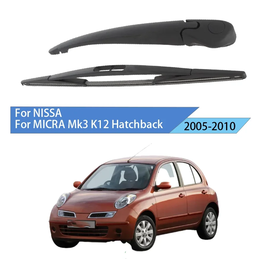 Wiper Blade Arm For NISSA For MICRA Mk3 K12 Hatchback 2006-2005-2010 Rear Window Wiper Assembly
Wiper Blade Arm For NISSA For MICRA Mk3 K12 Hatchback 2006-2005-2010 Rear Window Wiper Assembly