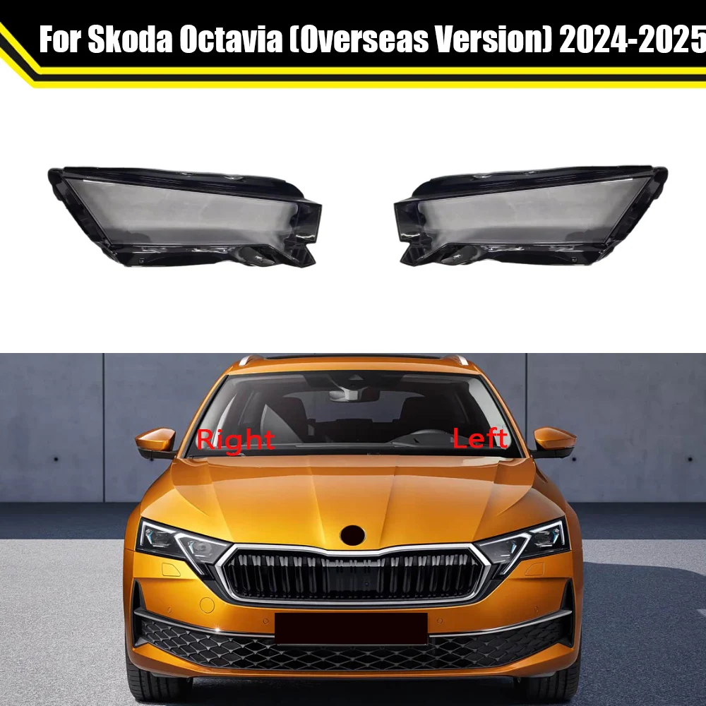 For Skoda Octavia (Overseas Version) 2024 2025 Car Accessories Headlight Lens Cover Transparent Lampshade Headlamp Shell
For Skoda Octavia (Overseas Version) 2024 2025 Car Accessories Headlight Lens Cover Transparent Lampshade Headlamp Shell
