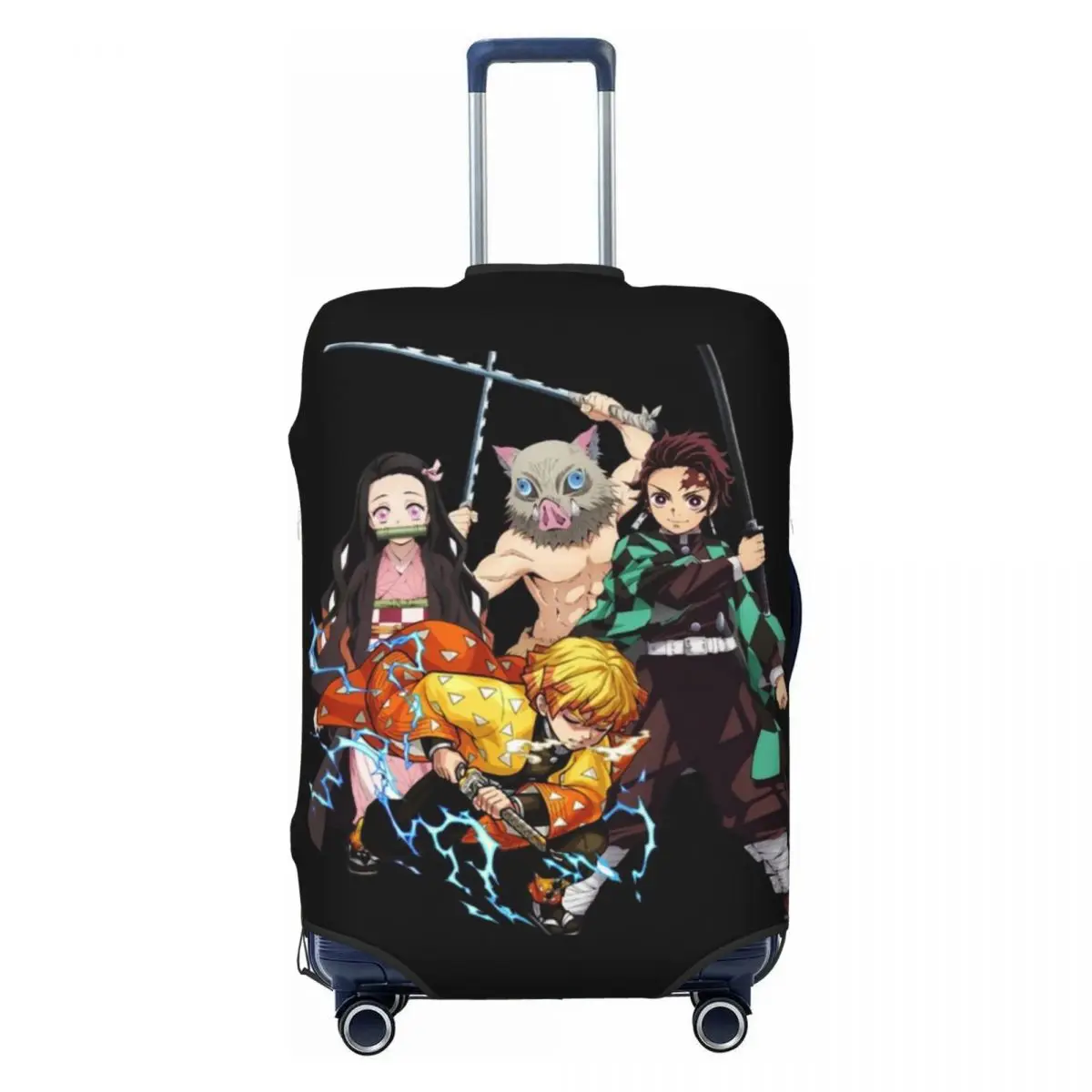 Custom Demon Slayer Kimetsu No Yaiba Luggage Cover Elastic Tanjiro Kamado Zenitsu Agatsuma Travel Suitcase Protective Covers
Custom Demon Slayer Kimetsu No Yaiba Luggage Cover Elastic Tanjiro Kamado Zenitsu Agatsuma Travel Suitcase Protective Covers