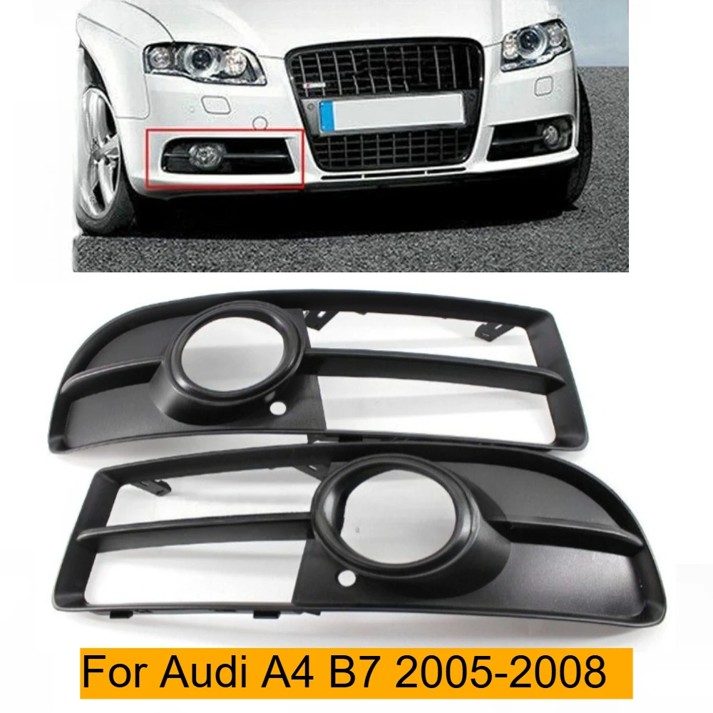 For Audi A4 B7 2005-2008 sports version under the net fog lamp frame front bar under the grille fog lamp cover accessories
For Audi A4 B7 2005-2008 sports version under the net fog lamp frame front bar under the grille fog lamp cover accessories