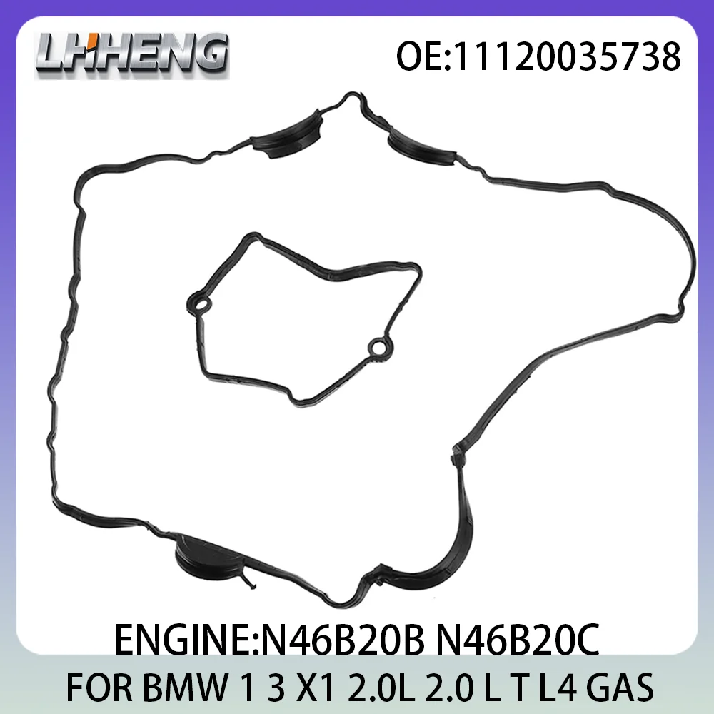 Valve cover gasket FOR BMW 1 3 X1 2.0L 2.0 L T L4 GAS 0035738 11120035738 11128655413 2001-2015 N46B20B N46B20C N46B20CC N46B20E
Valve cover gasket FOR BMW 1 3 X1 2.0L 2.0 L T L4 GAS 0035738 11120035738 11128655413 2001-2015 N46B20B N46B20C N46B20CC N46B20E