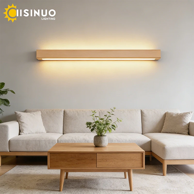 Solid Wood Bedside Wall Lamp Minimalist Long Strip Lights LED 110-265v Scones for Living Room Corridor Balcony Lighting Fixtures
Solid Wood Bedside Wall Lamp Minimalist Long Strip Lights LED 110-265v Scones for Living Room Corridor Balcony Lighting Fixtures