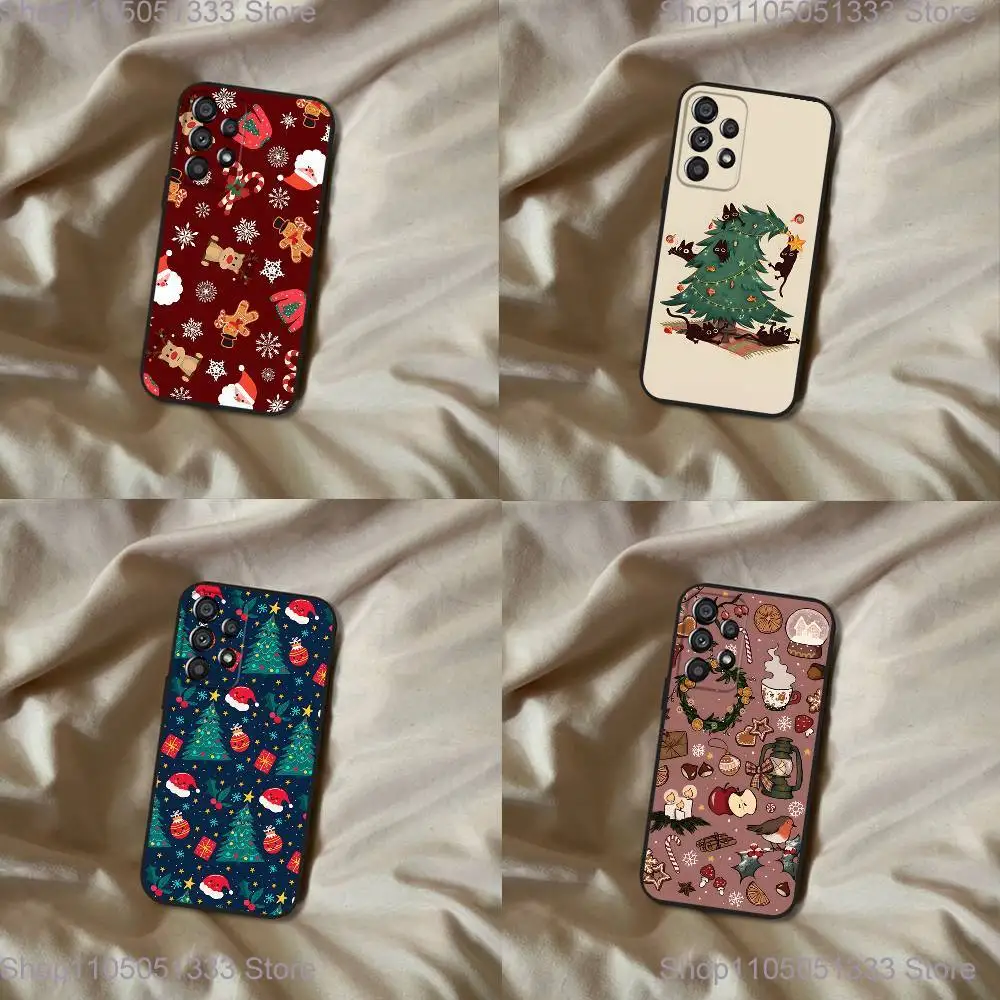 Cute Christmas Tree Snowman Phone Case For Samsung Galaxy A20,A21s,A22,A31,A32,A52,A53,A72,73,A80 Soft Black Cover
Cute Christmas Tree Snowman Phone Case For Samsung Galaxy A20,A21s,A22,A31,A32,A52,A53,A72,73,A80 Soft Black Cover