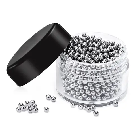 200 unids/caja botella de vidrio manchas bola limpia vino té narguile taza decantador herramienta de limpieza accesorios de cepillado de cuentas de acero inoxidable