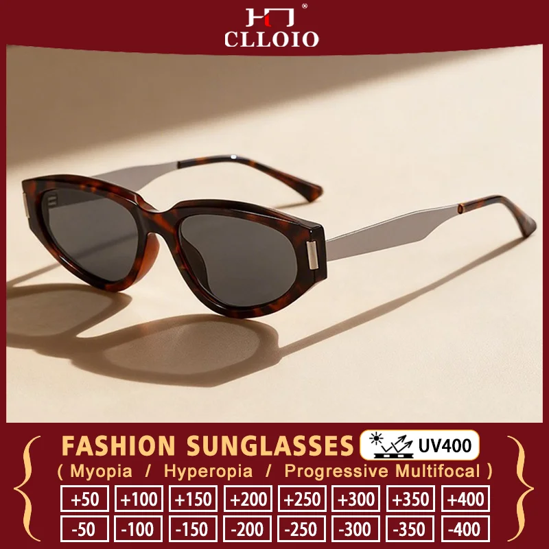CLLOIO Fashion Acetate Cat Eye Frame Prescription Sunglasses For Women Outdoor Driving Vacation Stylish Anti-UV Myopia Glasses
CLLOIO Fashion Acetate Cat Eye Frame Prescription Sunglasses For Women Outdoor Driving Vacation Stylish Anti-UV Myopia Glasses