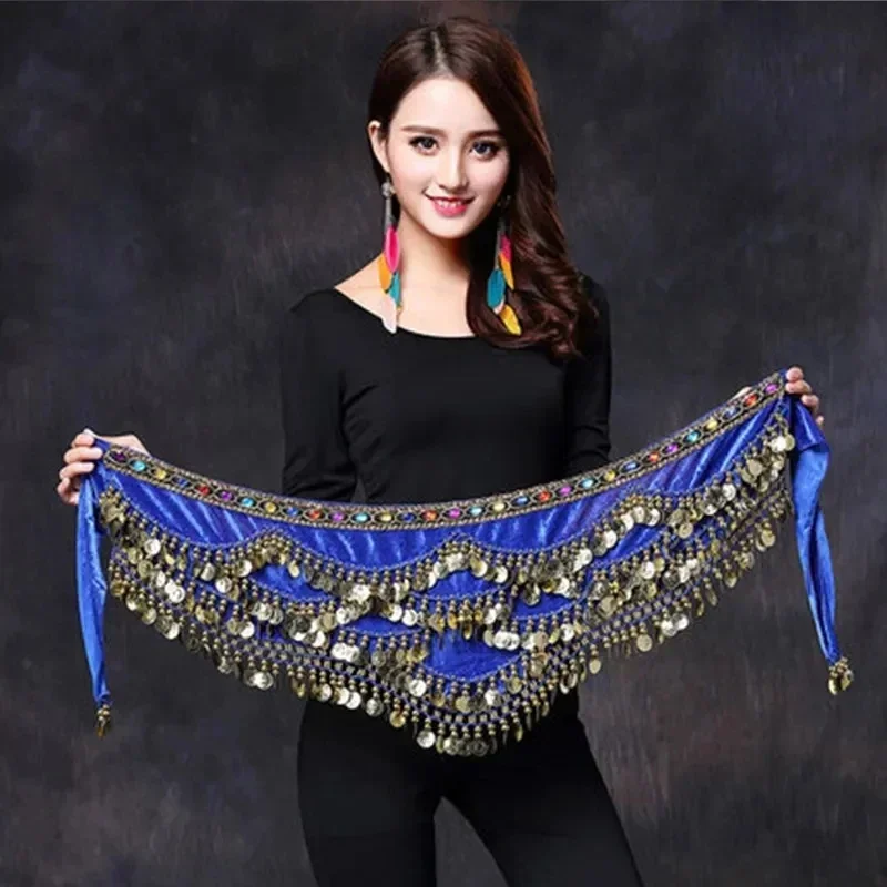 Oriental Indian Belly Dance Coin Belt Bell Dance Hip Scarf Golden Coin Belly Dance Clothing Accessories Dancing Coin Belt
Oriental Indian Belly Dance Coin Belt Bell Dance Hip Scarf Golden Coin Belly Dance Clothing Accessories Dancing Coin Belt