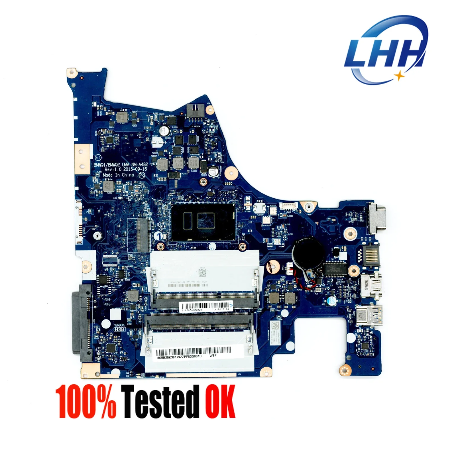 Материнская плата NM-A482 для ноутбука Lenovo 300-15ISK, материнская плата с I3 I5 I7 6-го поколения DDR3L UMA
Материнская плата NM-A482 для ноутбука Lenovo 300-15ISK, материнская плата с I3 I5 I7 6-го поколения DDR3L UMA