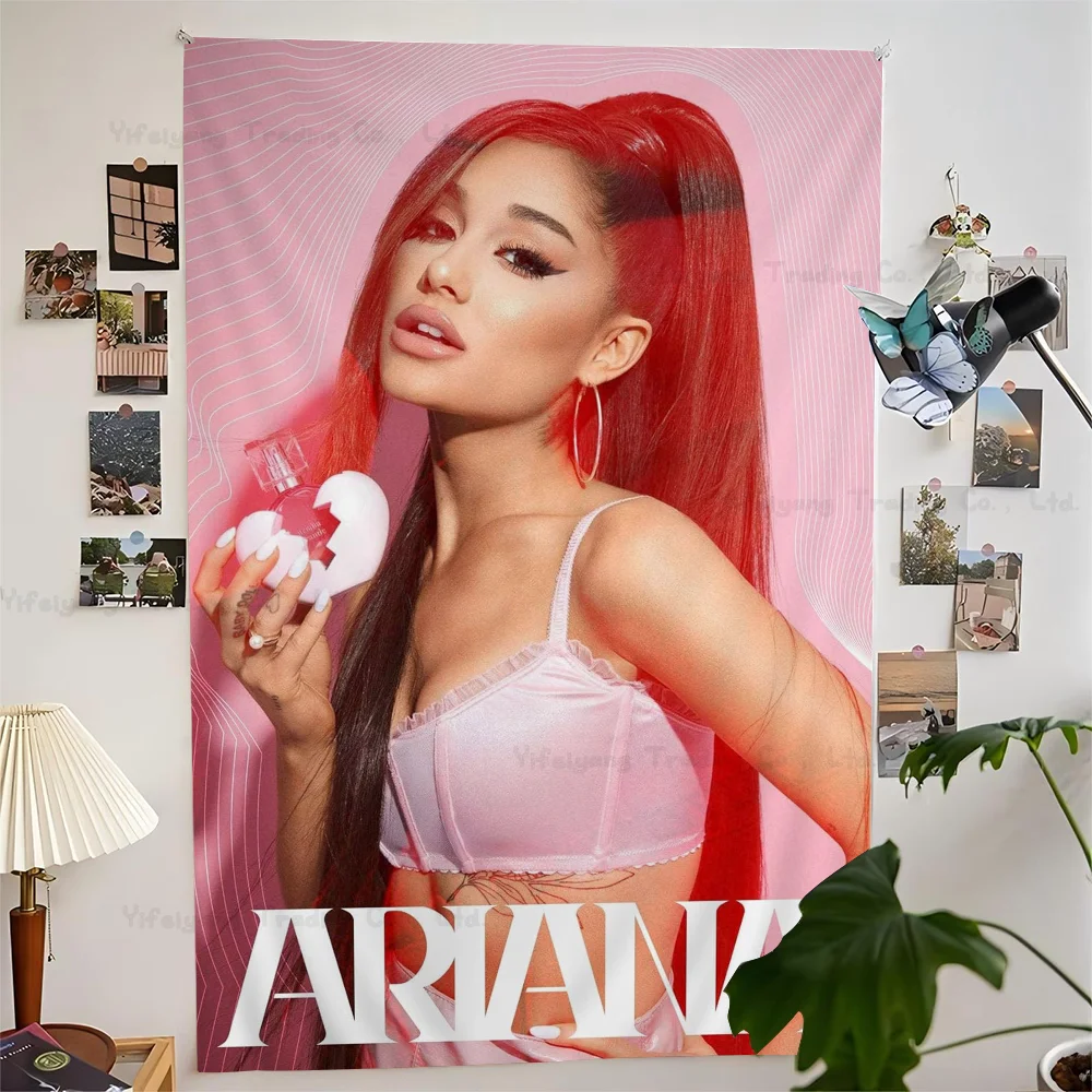 Singer A-Arian Eternal Sunshine G-Grande Anime Tapestry Hippie Flower Wall Carpets Dorm Decor Wall Hanging Home Decor
Singer A-Arian Eternal Sunshine G-Grande Anime Tapestry Hippie Flower Wall Carpets Dorm Decor Wall Hanging Home Decor
