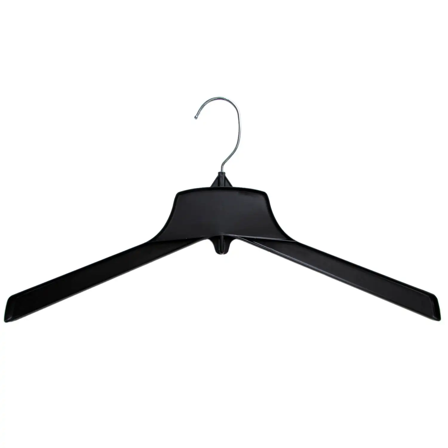 Recycled Heavy Duty Plastic Hangers, Short Polished Metal Swivel Hooks, 15 英寸, 25 Pack
Recycled Heavy Duty Plastic Hangers, Short Polished Metal Swivel Hooks, 15 英寸, 25 Pack
