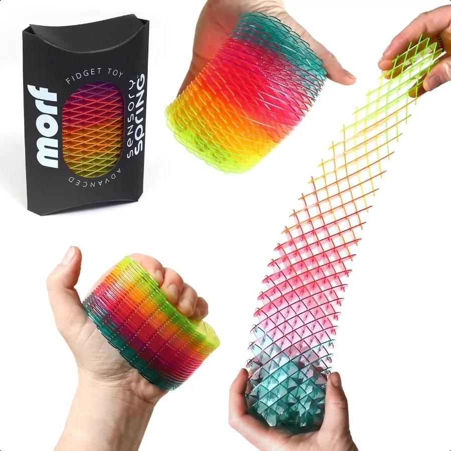 Morf Fidget Sensory Spring Berry Бенди Эластичная игрушка-непоседа для взрослых Динамическая весенняя игрушка с цветными передачами Идеально подходит для
Morf Fidget Sensory Spring Berry Бенди Эластичная игрушка-непоседа для взрослых Динамическая весенняя игрушка с цветными передачами Идеально подходит для