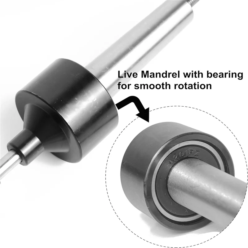 A03I-Pencil Spindle Kit With 5 Bushings, 7Mm Drill Bit And Spindle Saver, MT2 For Woodworking
A03I-Pencil Spindle Kit With 5 Bushings, 7Mm Drill Bit And Spindle Saver, MT2 For Woodworking